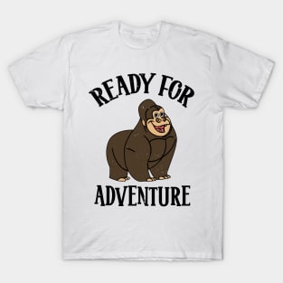 Curious George Ready For Adventure George Smiling T-Shirt